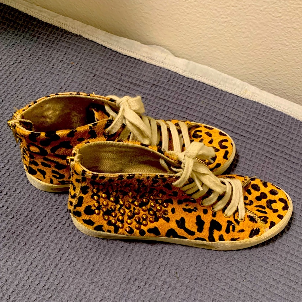 Animal Print Sneakers
